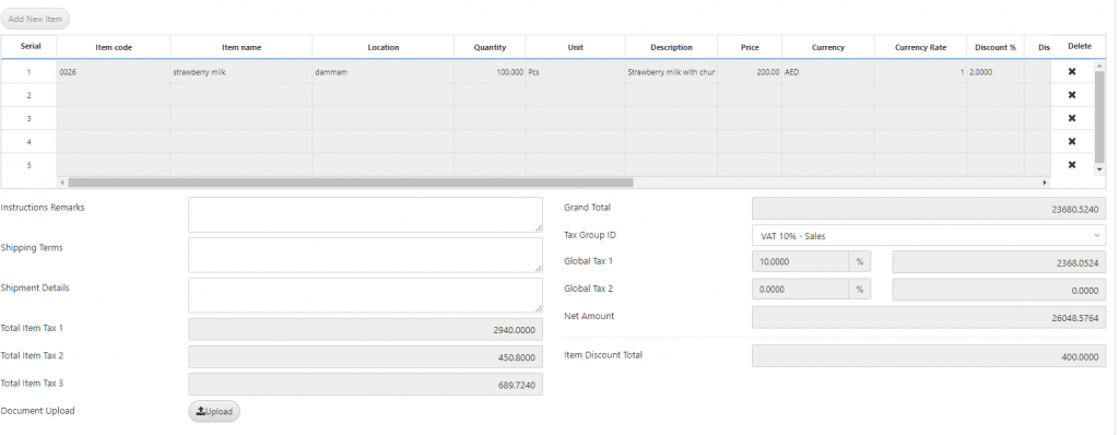 Goods Delivery Note (GDN) - SMACC Accounting Software Documentation